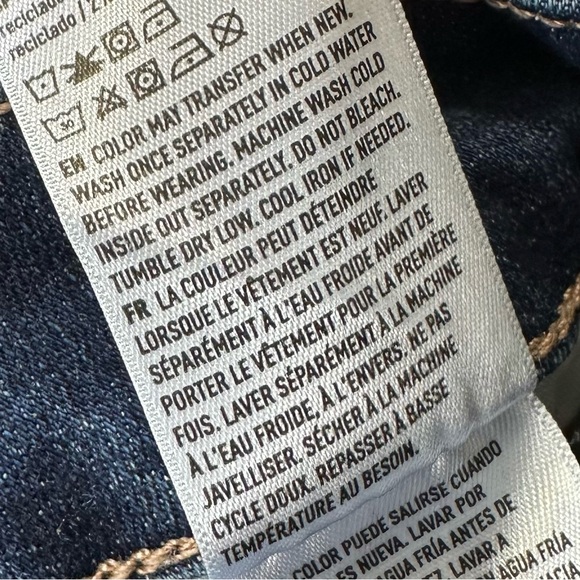 AE Next Level Curvy Jegging Dark Wash Sz 20 Short - Picture 9 of 12